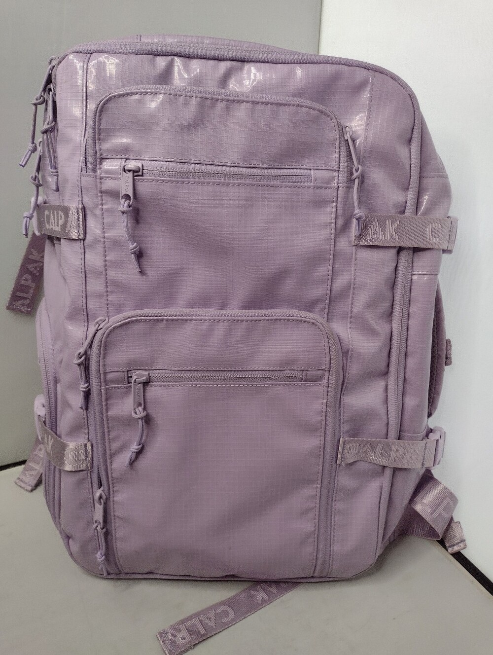Calpak Terra 26L Laptop Duffel Backpack Lavender Purple Travel